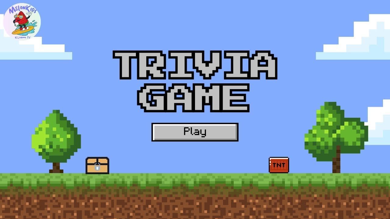 Retro Quiz Trivia Game for kids | Quiz for kids