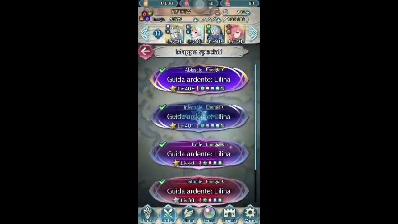 Abyssal L!Lilina - Ylgr Support Solo - FEH