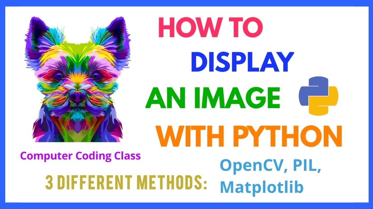 How to Display Image with Python | How to Show Image in Python