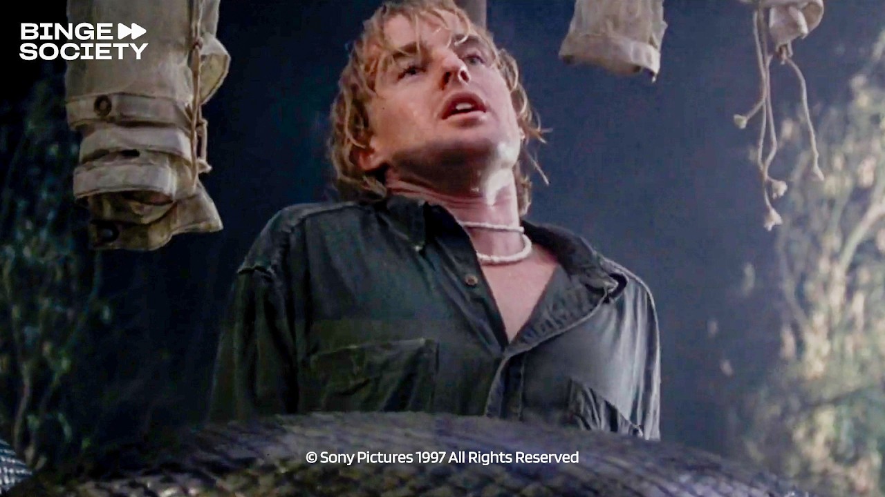 Anaconda (1997): Gary Gets Eaten Alive After Serone “Fishes” for the Snake | Full Scene