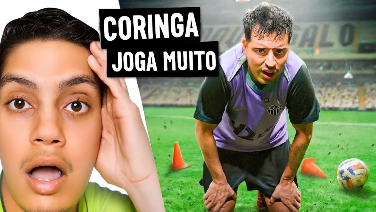 CORINGA DA LOUD TENTANDO VIRAR JOGADOR PROFISSIONAL 😂 REACT 