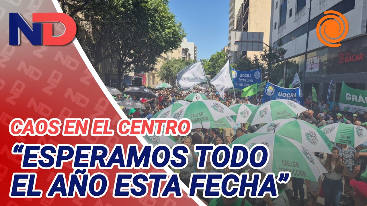 INDIGNACIÓN de comerciantes por al marcha contra la reforma laboral en el centro de Córdoba