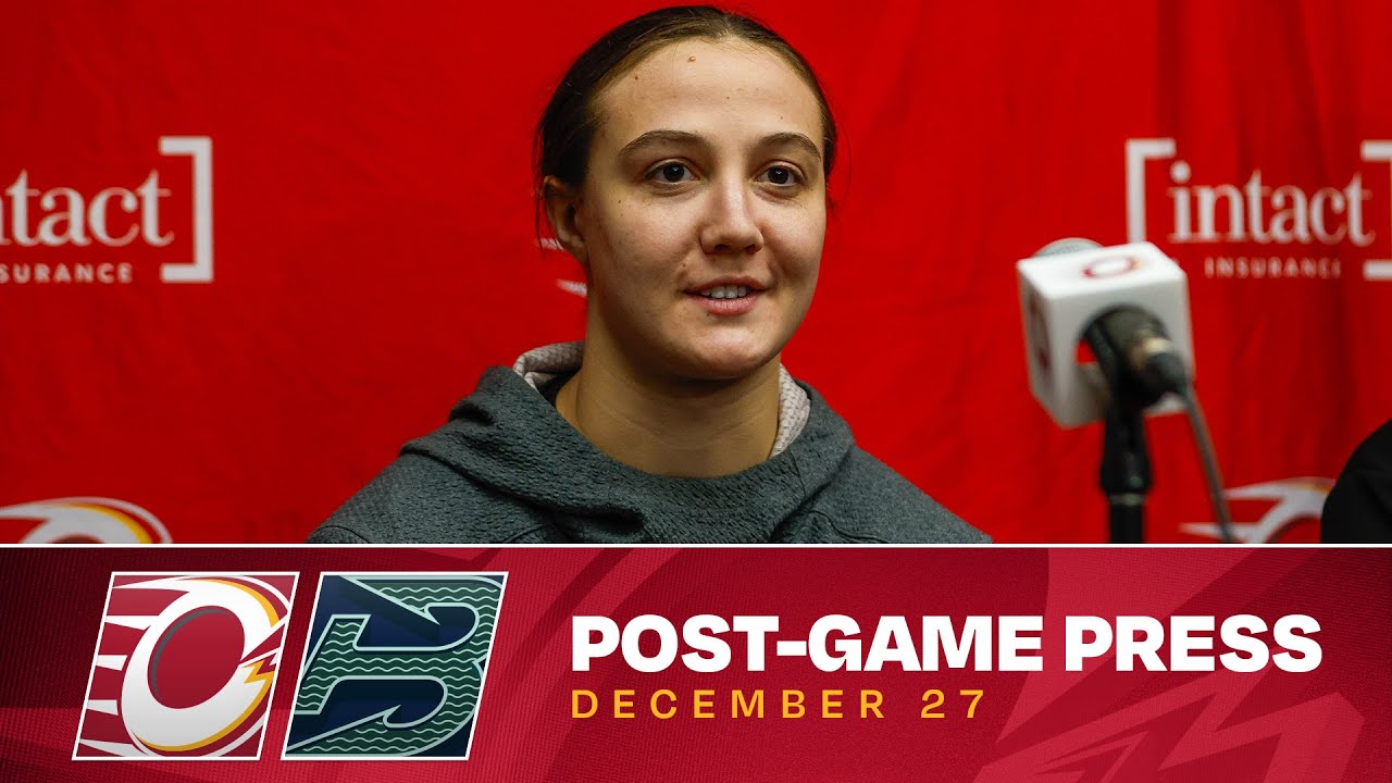 Dec 27, 2025 | BOS at OTT | Ottawa Charge Post Game Press