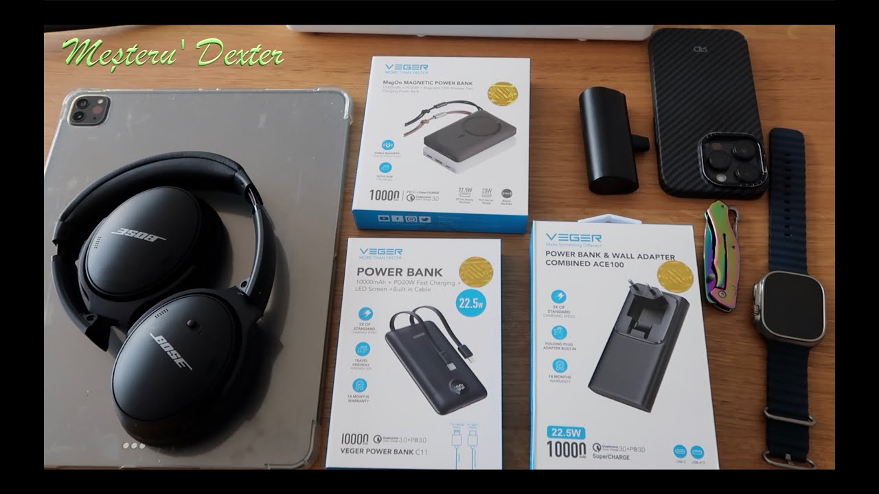 Comparatie acumulatori externi Vegger