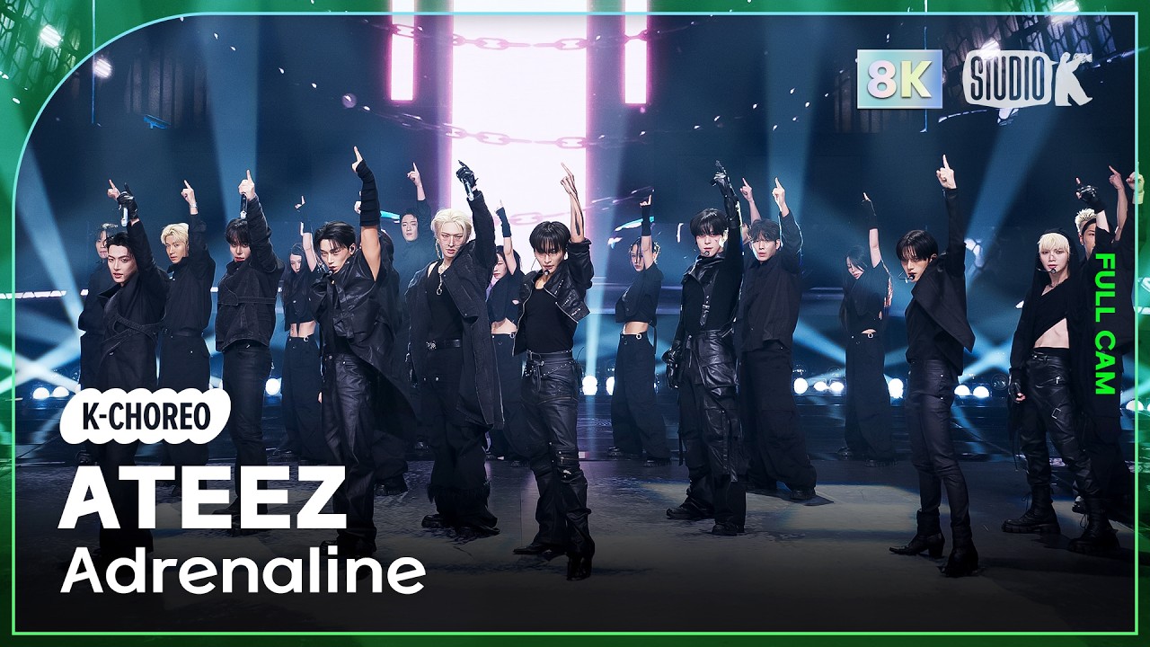 [K-Choreo 8K] 에이티즈 직캠 'Adrenaline' (ATEEZ Choreography) @MusicBank 260213