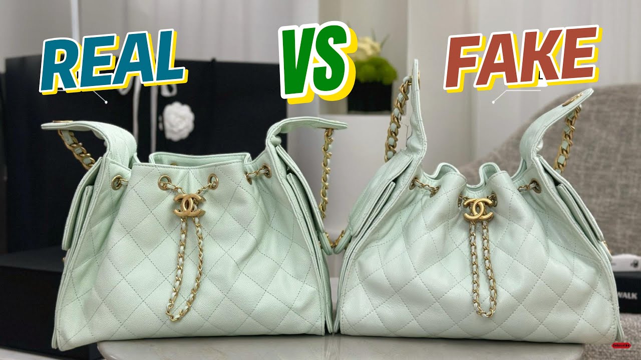 REAL VS FAKE chanel 25C bag review