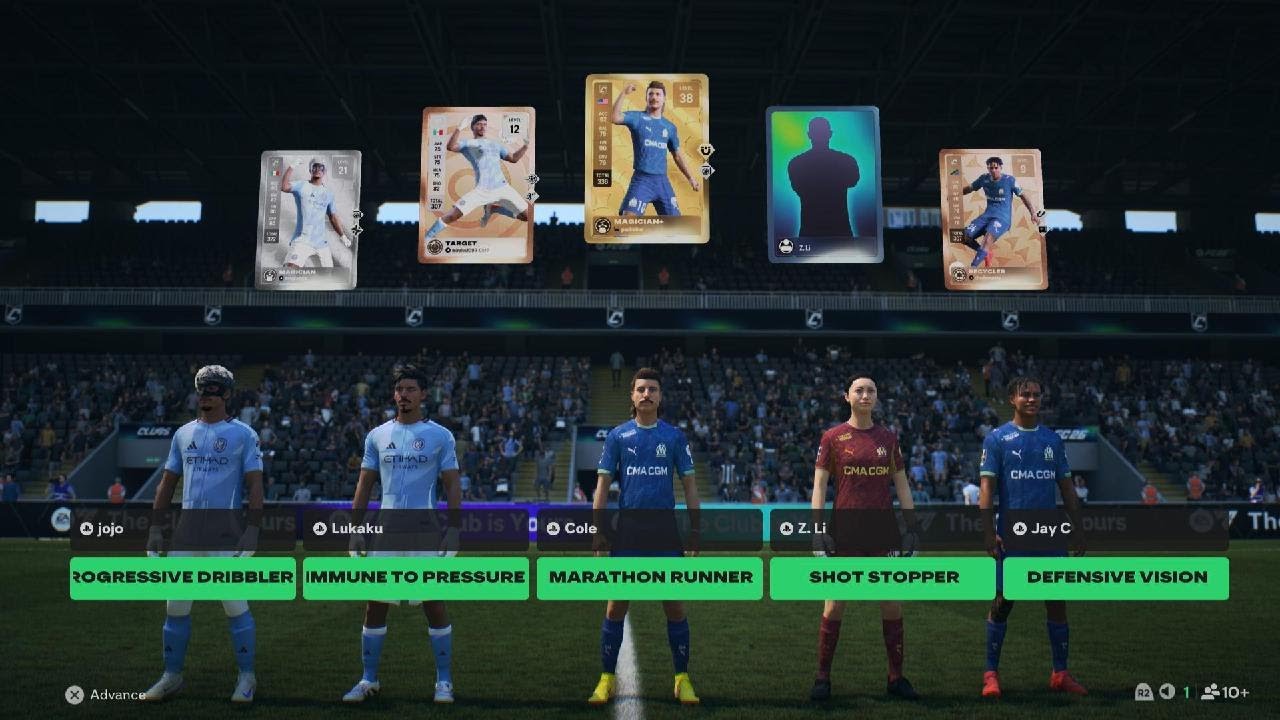 EA SPORTS FC 26 Charlie Overseas 34 Drop-in