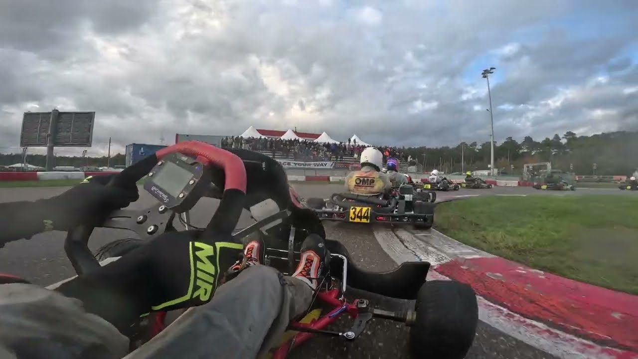 Onboard Final Rotax Max Senior | Genk round 6 | Dutch Rotax Max Challenge 2023