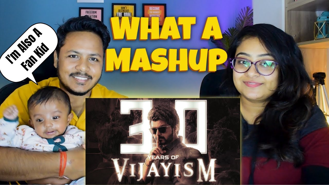 Thalapathy VIJAY - THE SENSATION 3 | 30 Years of Vijayism Special Mashup | SJ Cutz REACTION