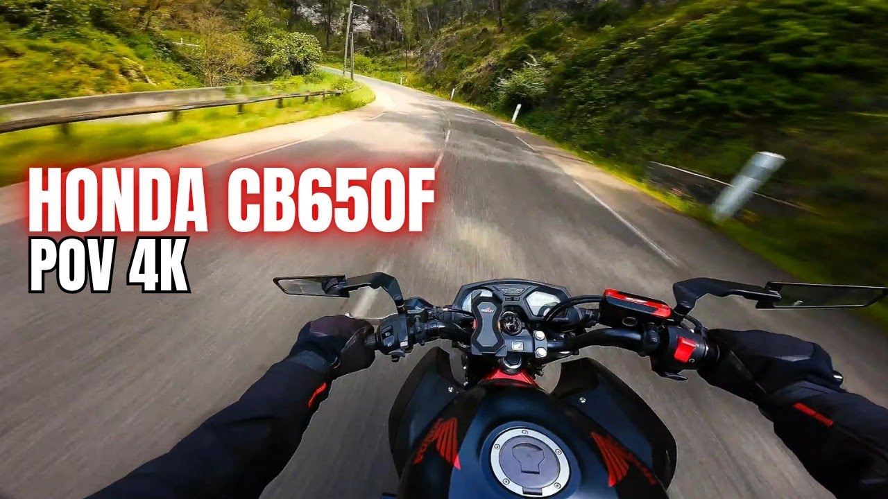HONDA CB650F | POV RIDE 4K