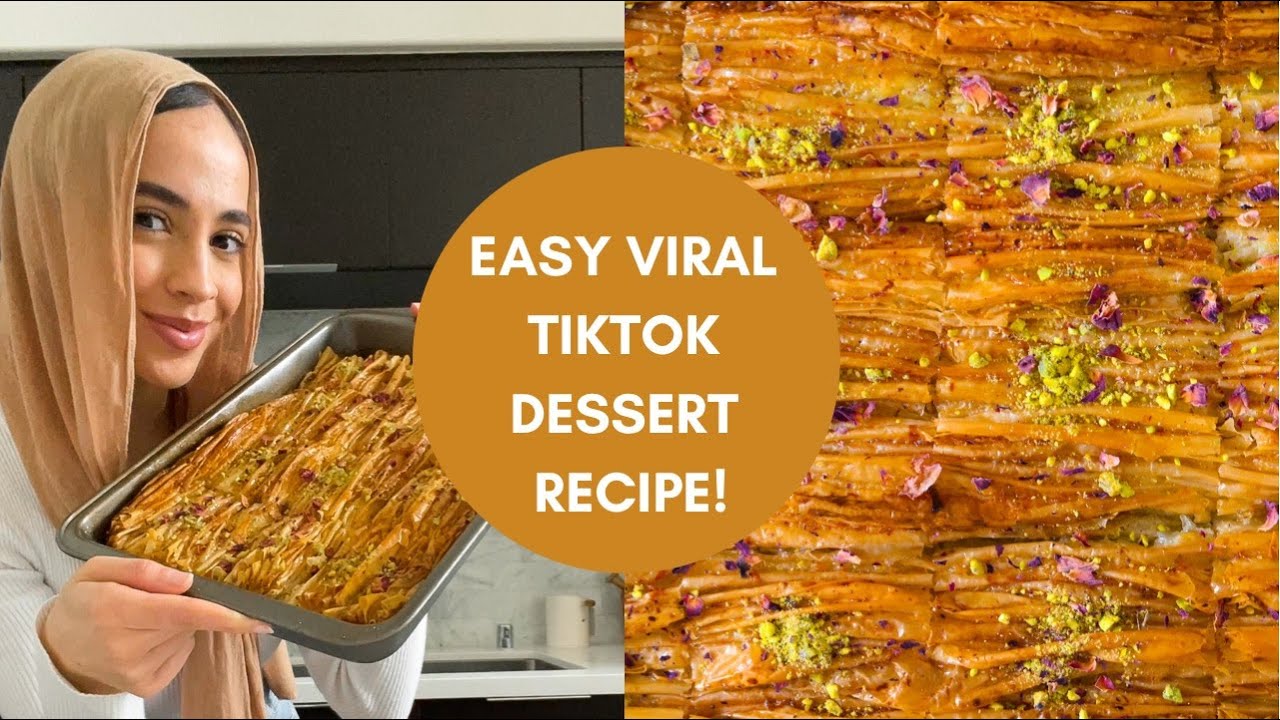 Простой и вкусный десерт с использованием теста фило! Вирусный рецепт в TikTok