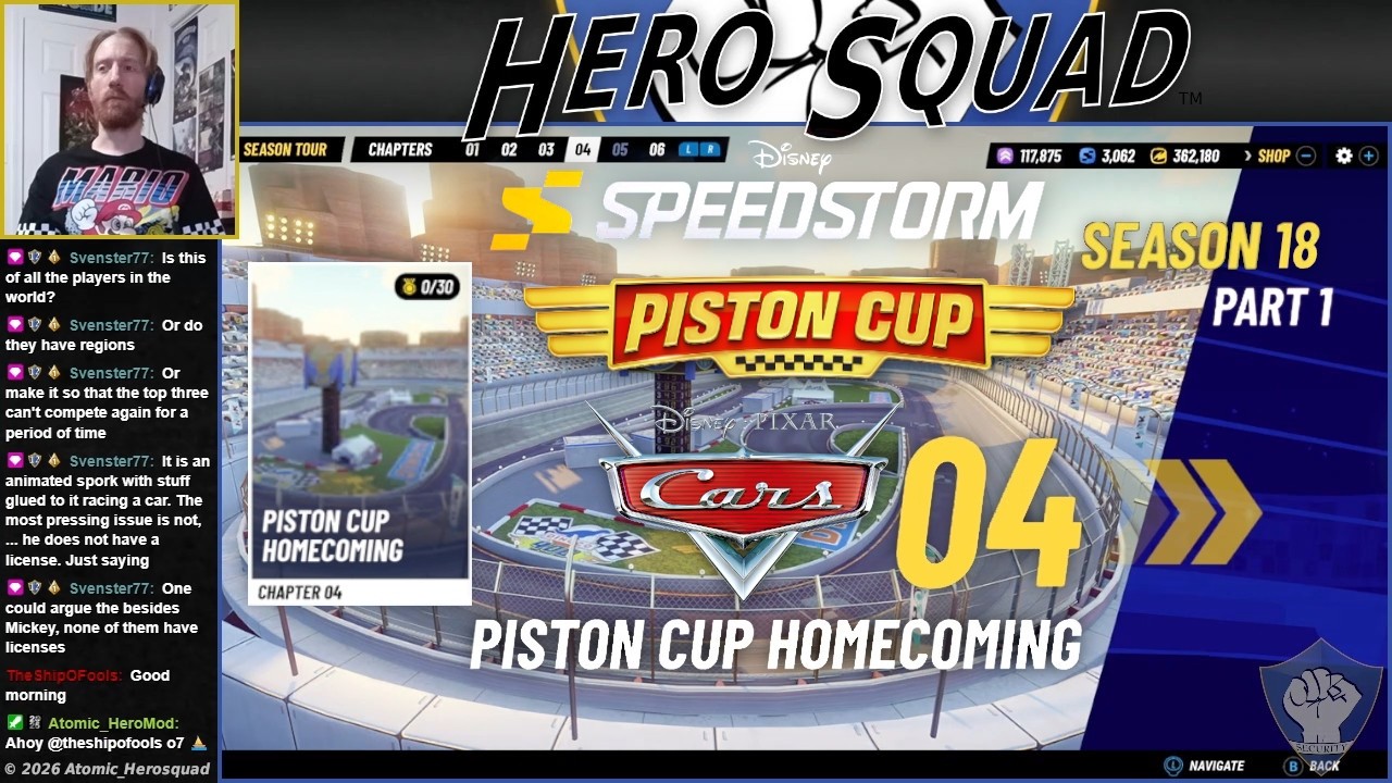 Disney Speedstorm: Piston Cup - Pixar's Cars - S18 - Pt 1 - Ch 04 - Piston Cup Homecoming