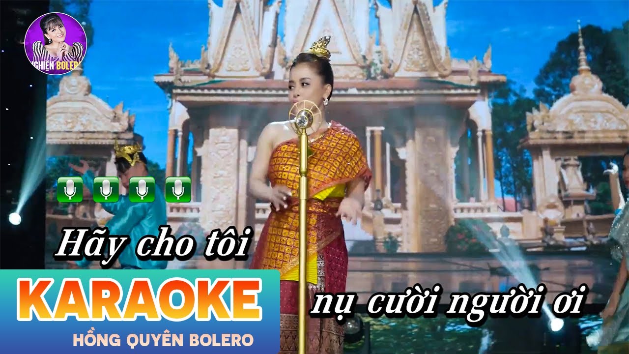 HÃY CHO TÔI - KARAOKE Tone Nữ Beat Chuẩn | Hồng Quyên Bolero
