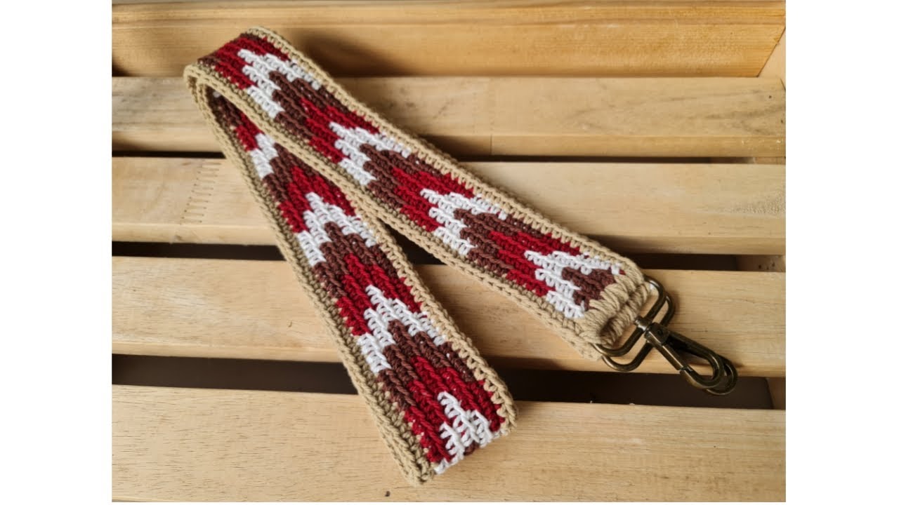 Crochet Strap มาถักสายกระเป๋าสีสันสดใสกันค่ะ