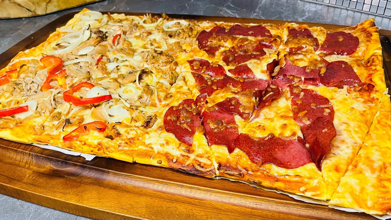 Pizza 🍕| Fertiger Pizzateig aus dem K&uuml;hlregal |