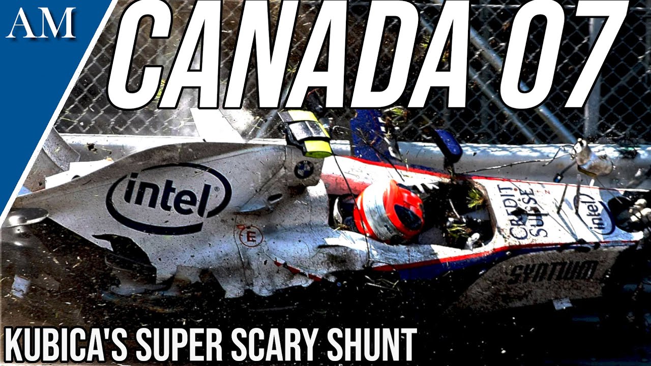 KUBICA'S SUPER SCARY SMASH! The Story of the 2007 Canadian Grand Prix