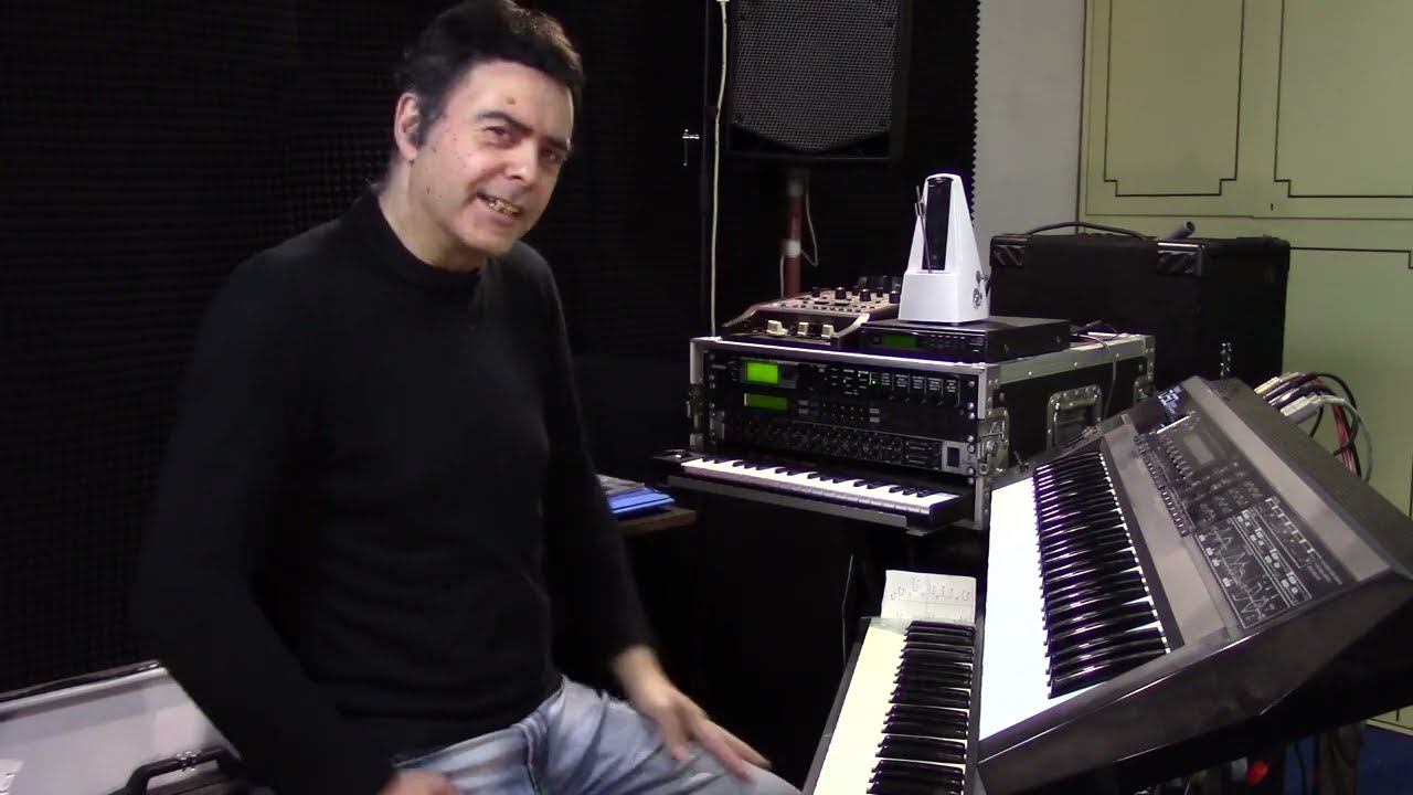 Hotel California - arpeggio iniziale con Yamaha Motif XS