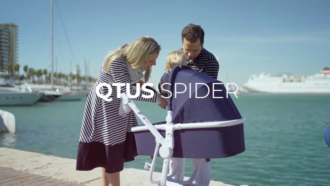 Qtus strollers: meet our Qtus Spider!
