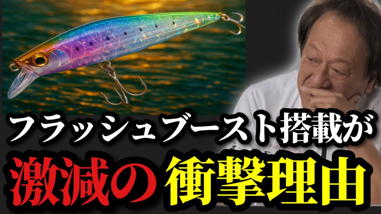 【村田基】※フラッシュブースト搭載ルアーが激減している理由をお話します※【村田基切り抜き】
