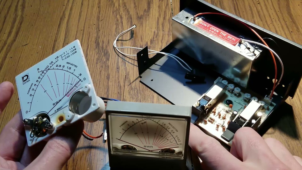 Replacing a Analog Meter Movement in a Daiwa CN-101L
