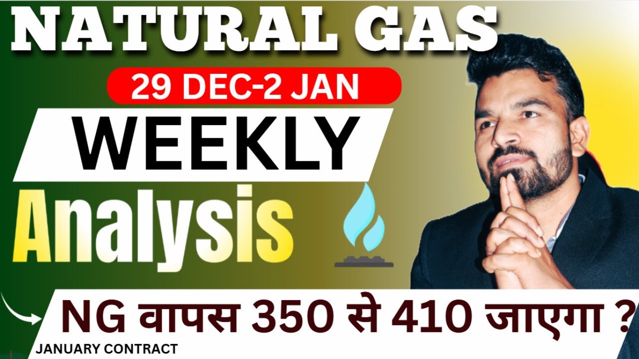 NATURAL GAS  WEEKLY ANALYSIS 29 DEC-2 JAN l NATURAL GAS MCX ANALYSIS FOR NEXT WEEK #nglatestnews