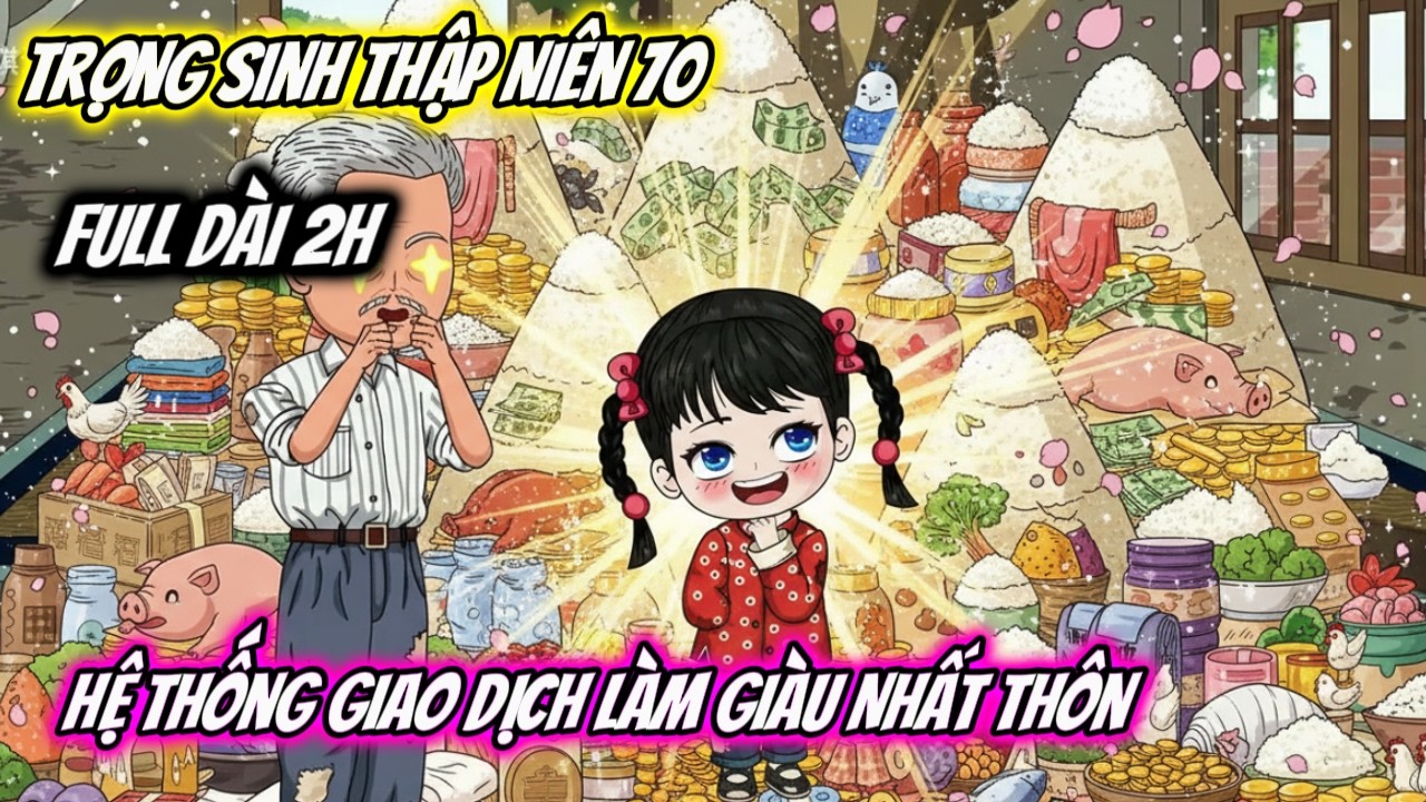 Trọng Sinh Thập Niên 70: Bé Gái Mang Hệ Thống Giao Dịch Làm Giàu Nhất Thôn | ViuVuSub