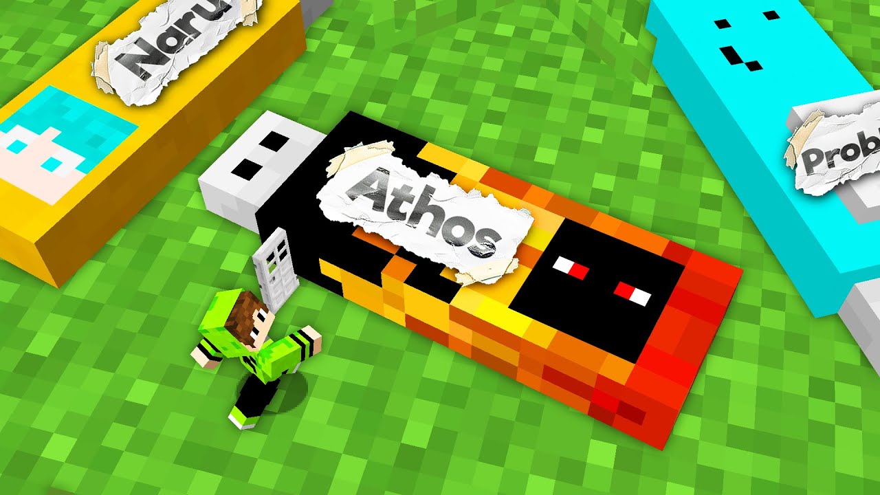 ENTREI no MUNDO SECRETO dos YOUTUBERS no Minecraft!