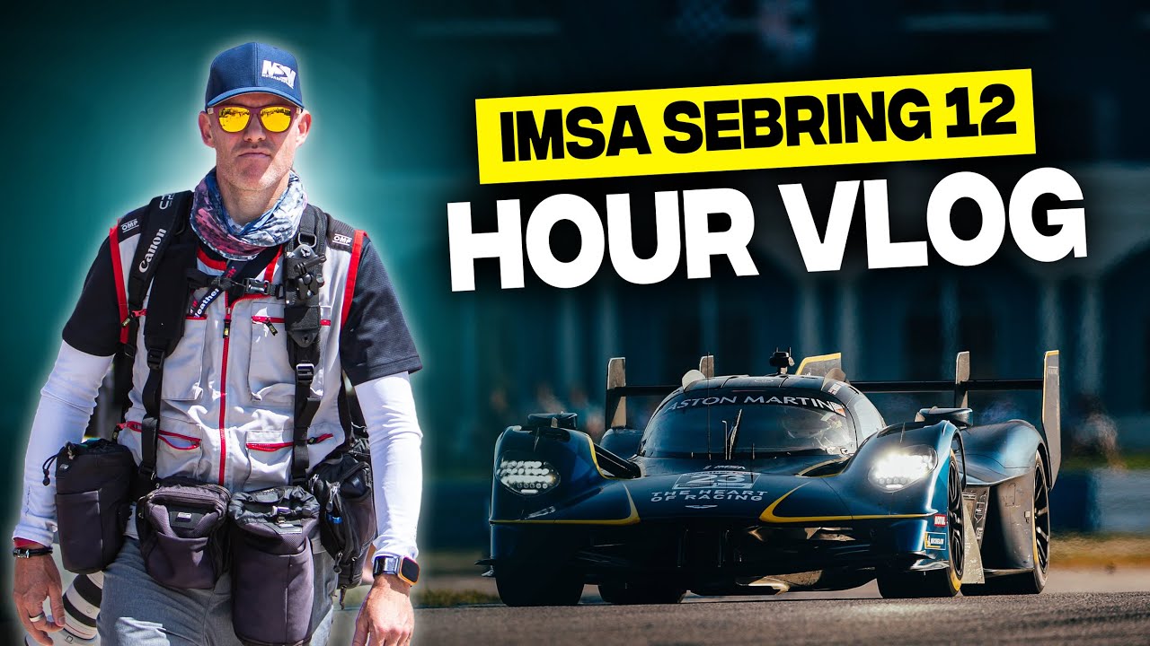 Respect The Bumps IMSA Sebring 12 Hour Vlog MotorSportMedia