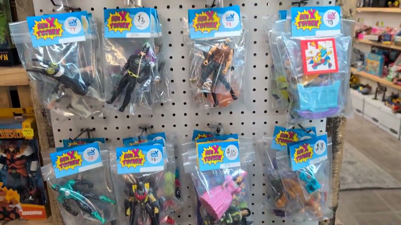 Toy Talk | Antiques & Geeks | Asheboro NC | Gen x ToyBox Booth | 2nd Floor