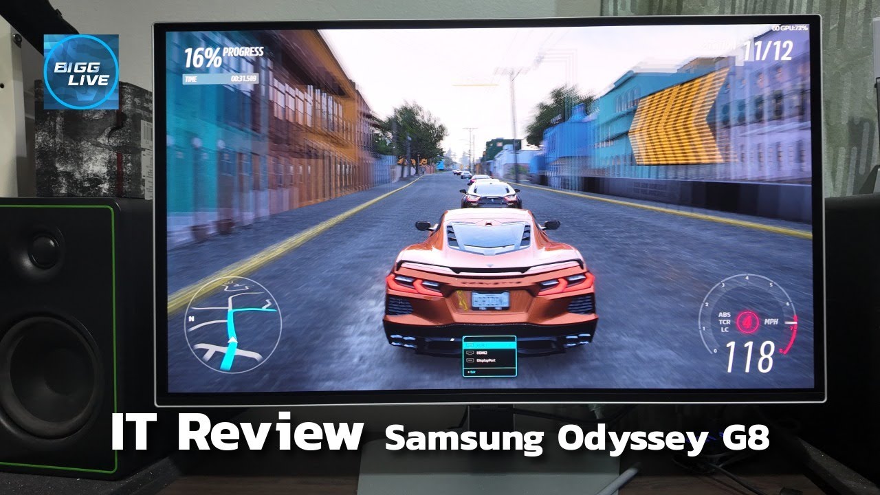 IT Review Samsung Odyssey G8 จอคอมเกมมิ่งตัวเทพ สีสดใส