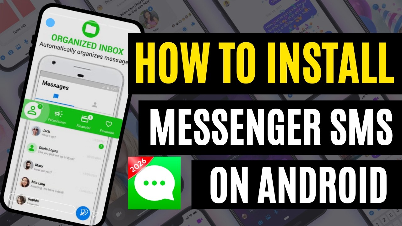 How to Install Messenger SMS Text Chat On Android