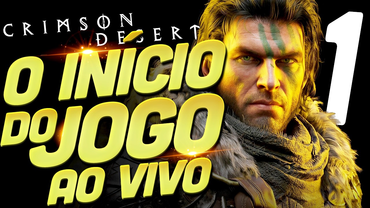 🔴 FINALMENTE O INÍCIO DE CRIMSON DESERT NO PS5 PRO AO VIVO - PARTE 1