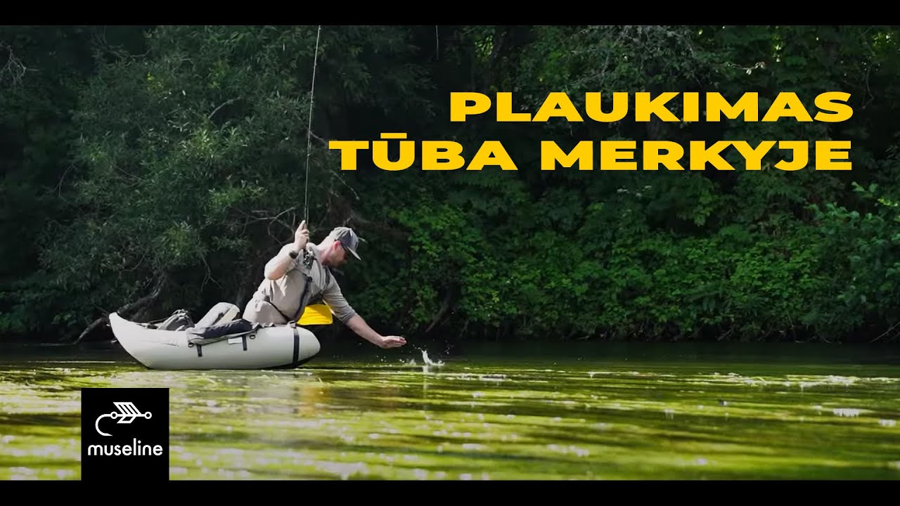 Kiršlių žvejyba iš tūbos Merkyje - Nimfinimas