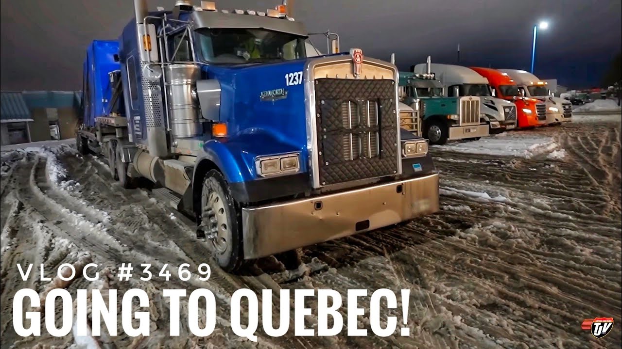 #3469 | GOING TO QUEBEC! | My Trucking Life | 01-12-2026