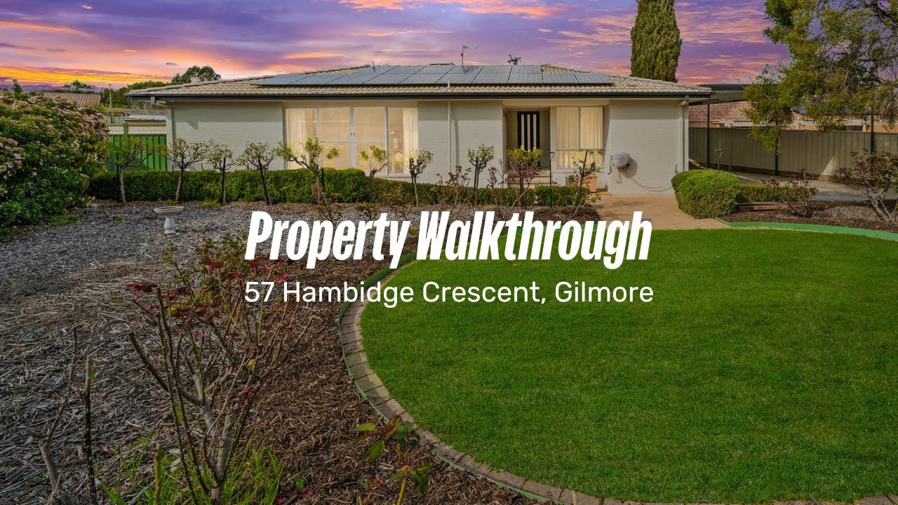 What you can buy in Canberra for $915,000 | 57 Hambidge Cres, Gilmore