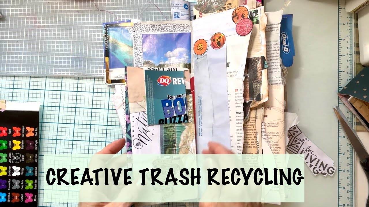 Turn Everyday Trash into an Unexpected Junk Journal