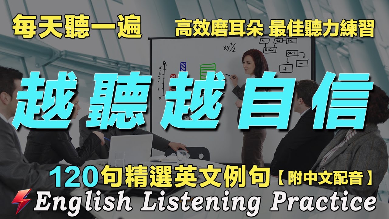 ⭐️听懂美国人｜120句精选英文例句精听 模拟各种对话场景｜坚持每天一小时 你的英语听力会突飞猛进｜每天 1小時聽英文One Hour English｜FlashEnglish