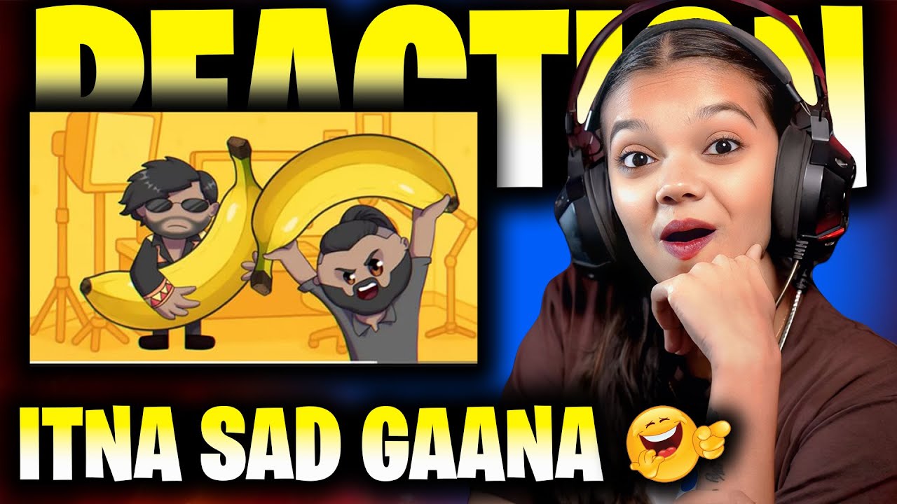 SAD GAANA (Animated Video)  ||   | BALI | AN1K8T | KALA KHATTA EP  ||  REACTION ||  BY _ ISHA