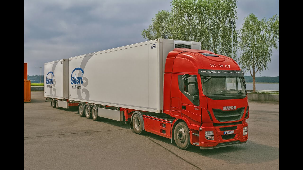 ETS2 | Iveco  (230,000 km) | Snowymoon Graphics | Nordic Horizons DLC | 2K POV