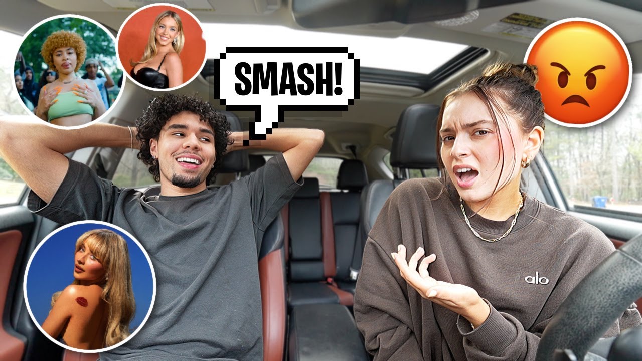 Celebrity SMASH or PASS With Girlfriend! (We Almost Broke Up)