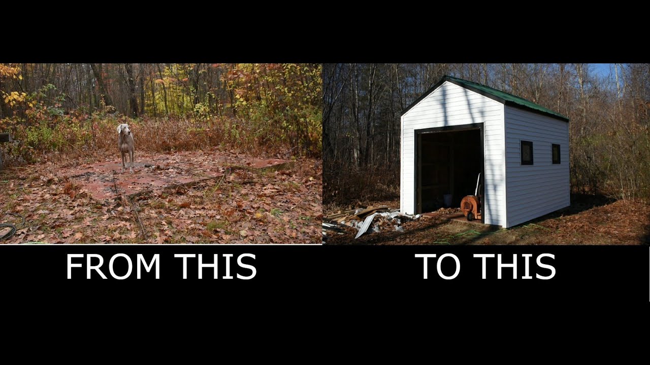 Average Joe post and beam shed build (DIY)