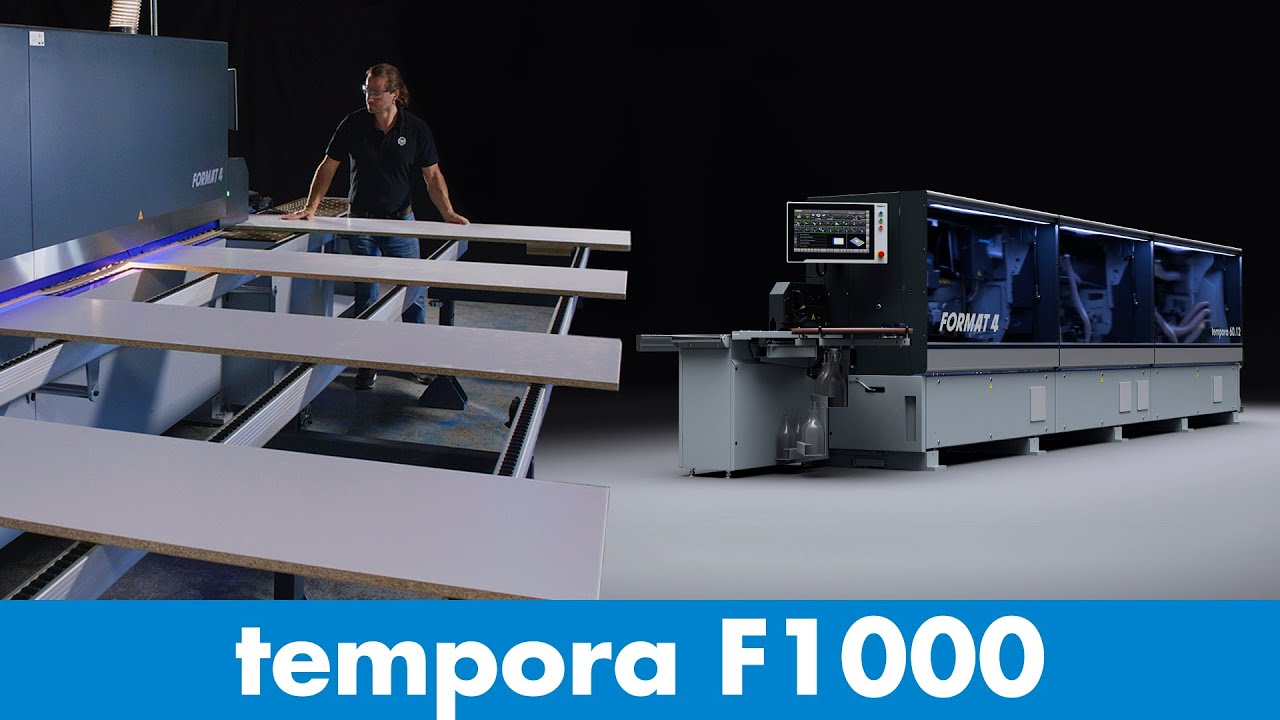 Format4® tempora F1000 - Kantenanleimmaschine | Felder-Group