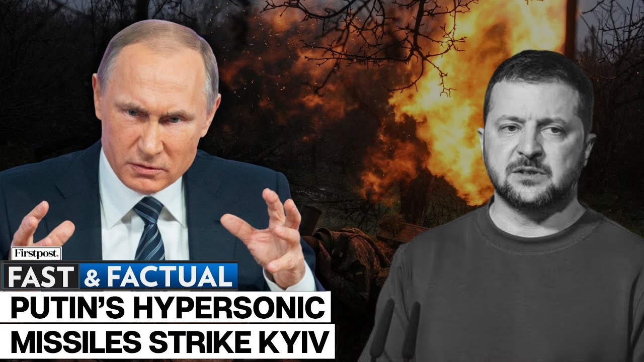 Быстро и факты в прямом эфире | Россия: Путин наносит удар по Киеву, используя 600 беспилотников ...