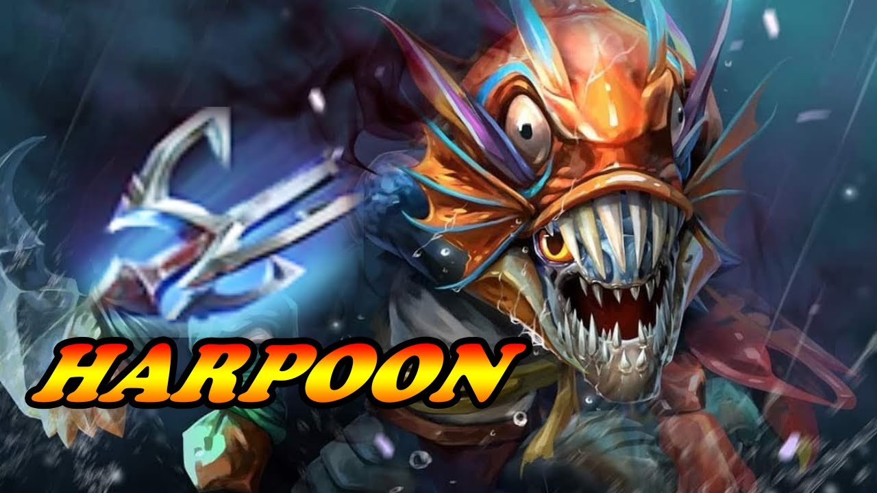 23Savage Slark using Harpoon new item - Dota 2 New Frontier Patch