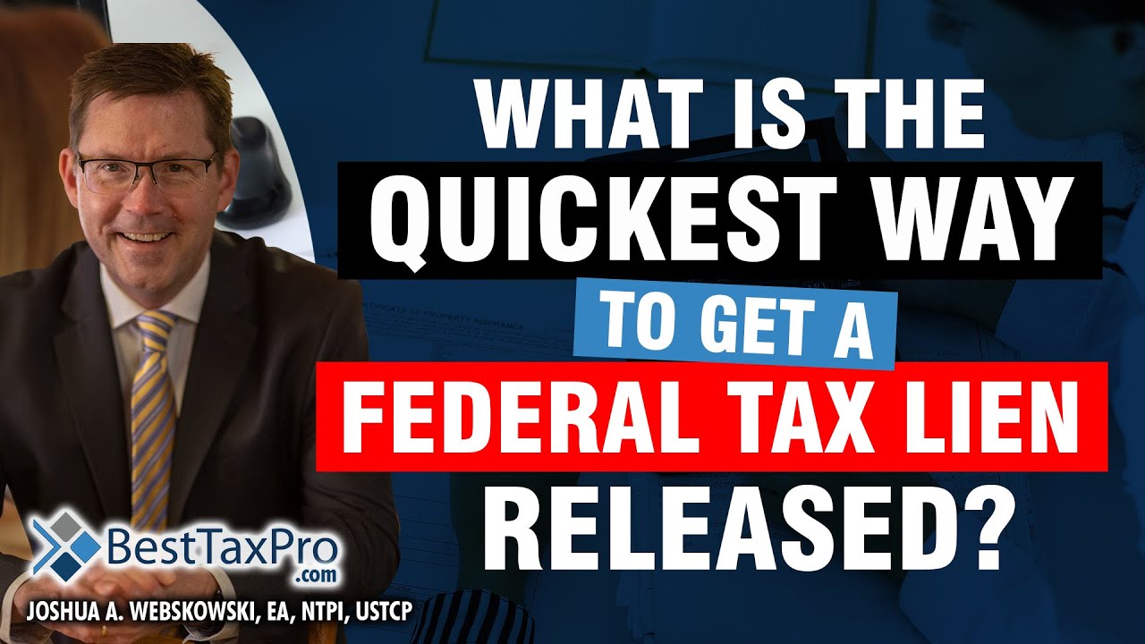 Fastest Method for Federal Tax Lien Release: Unveiling the Secrets #TaxDebtHelp #IRSResolution