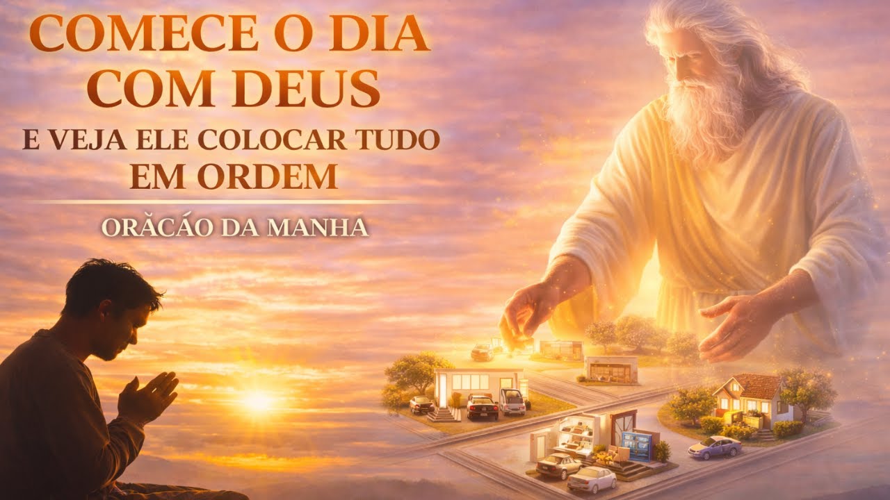 Comece o Dia com Deus e Veja Ele Colocar Tudo em Ordem | Oração da Manhã