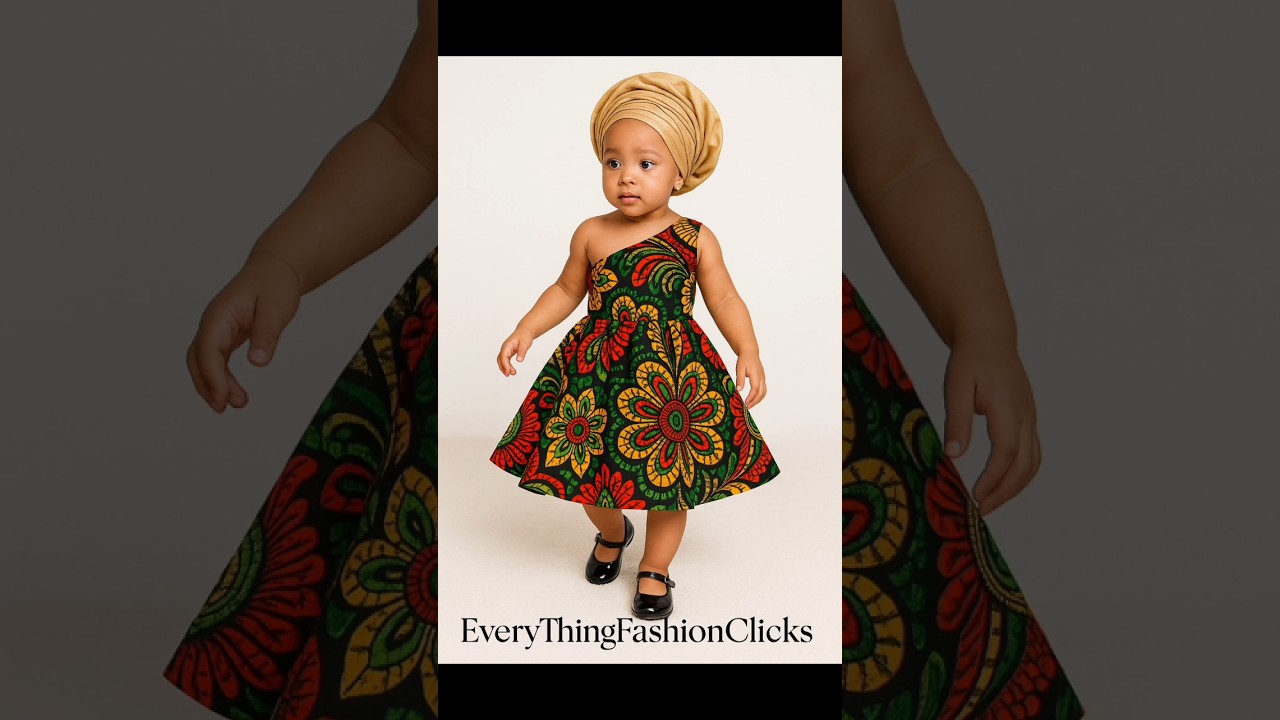 Lovely and Adorable Flare Gown Dress for Baby Girl #fashion #
