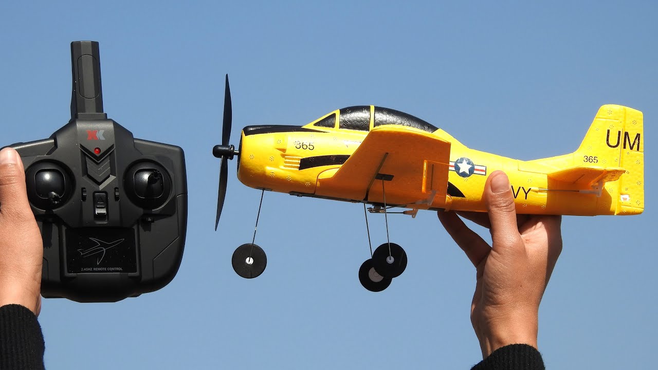 XK A210 T-28 TROJAN RC Warbird Unbox and Test