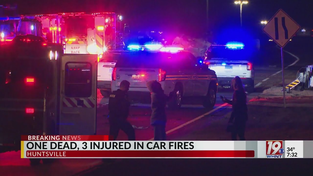 One person dead, three injured after fiery crash in Huntsville | Feb. 22, 2026 | News 19 This Mornin