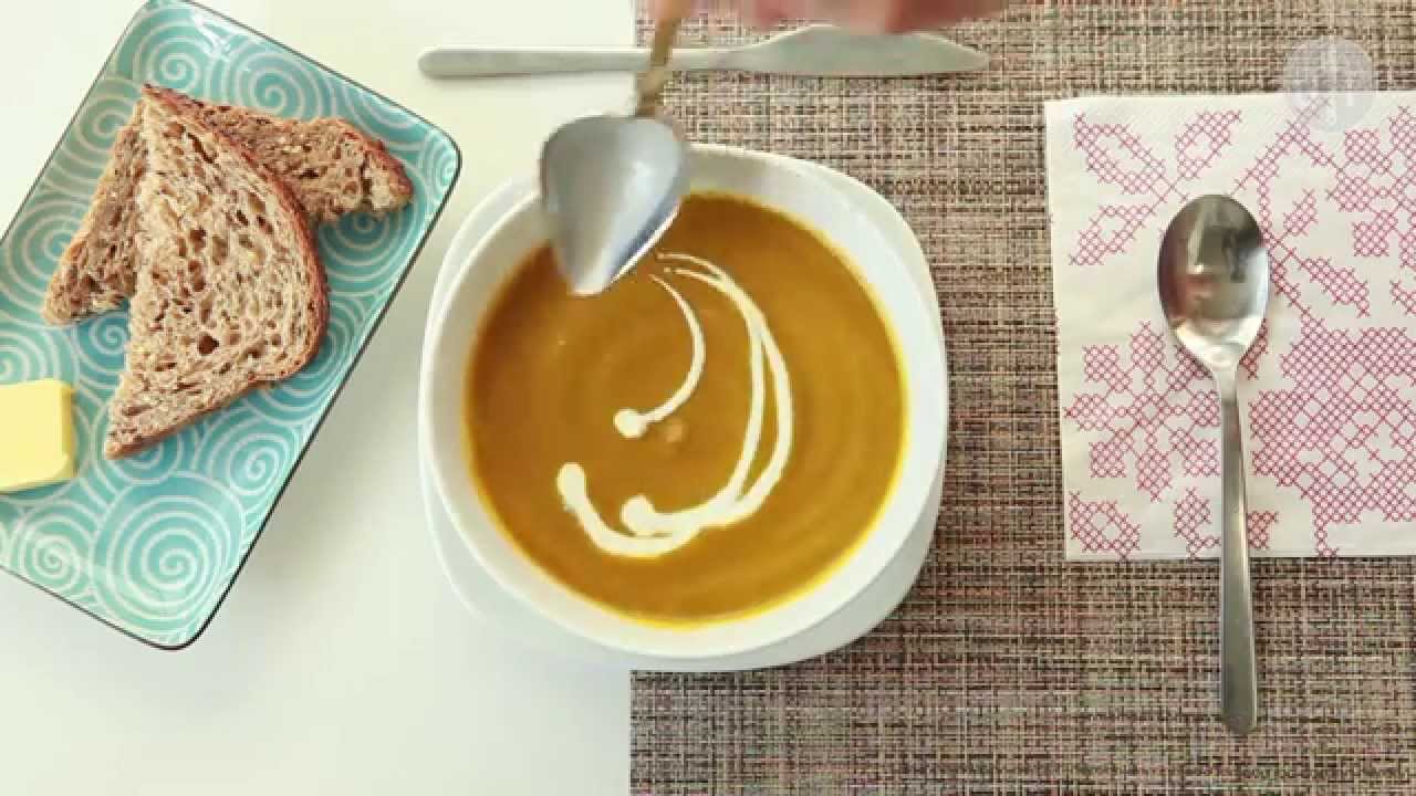 Come fare una vellutata di carote e coriandolo - videoricette di zuppe e vellutate